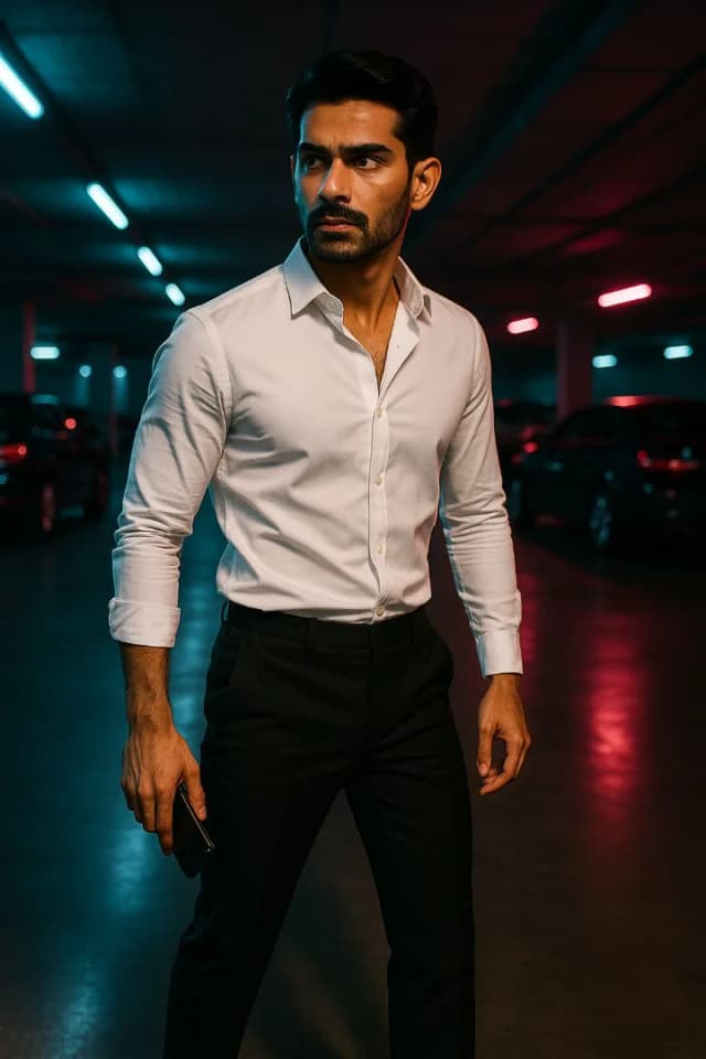 Cinematic Portrait AI Prompts for Stylish Men Photography