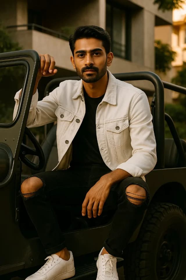 AI Prompts for Urban Fashion Portraits | Casual Style