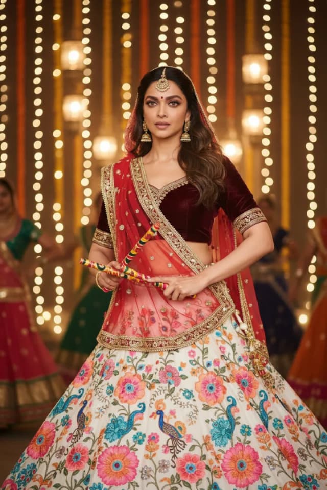 AI Picture Prompt for Navratri, Products & Cinematic Photos