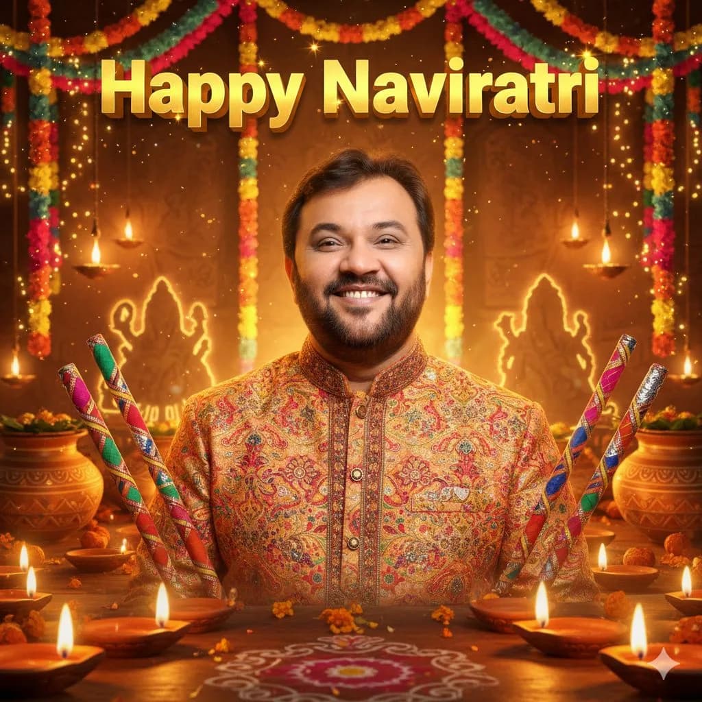 AI Picture Prompts – Prompt for Happy Navratri Photos