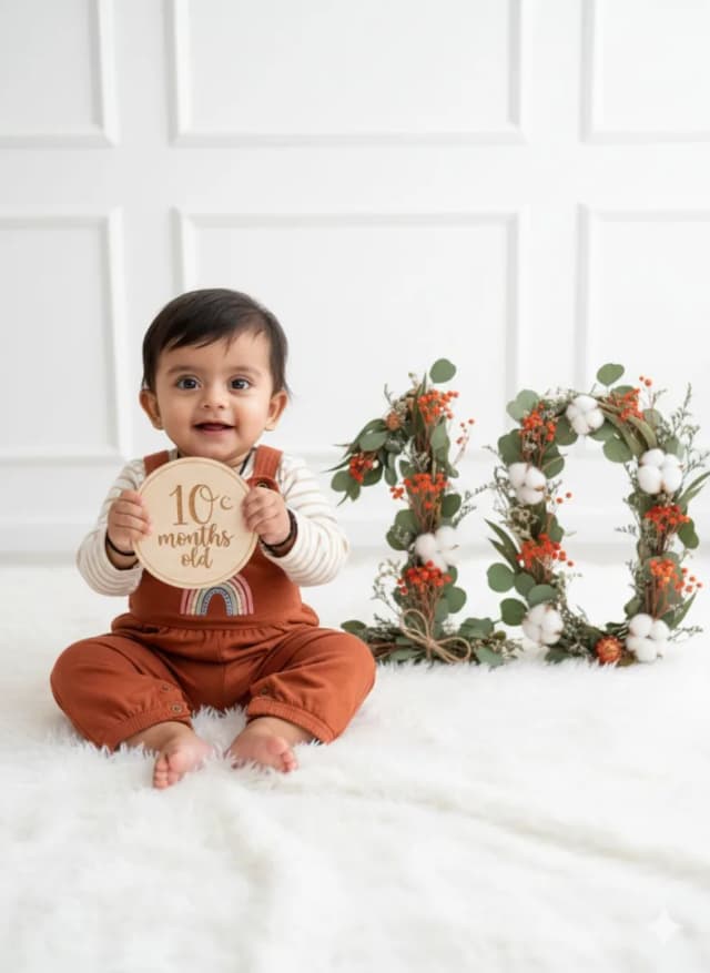 Prompt Ideas – Boho Baby Milestone AI Picture Prompts